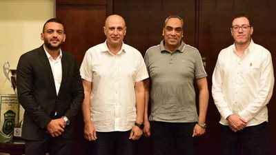 محمد خميس ومحمد رمضان أعضاء مجلس إدارة نادي الاتحاد السكندري