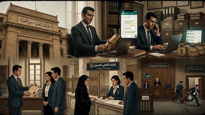 واتساب يكشف المستور.. تفاصيل اتهام محامٍ بتزوير كشف حساب البنك الأهلي والاستيلاء على مبالغ مالية