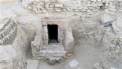 مقبرة بمنطقة الشيخ عبد القرنة بالبر الغربي بالأقصر