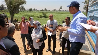 محافظ المنيا يصادر معدات ومواد بناء ببني مزار ومغاعة لتعديهم بالبناء 