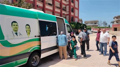 انطلاق قوافل يوليو الطبية بدمياط لخدمة الأهالي بالمجان