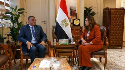 منال عوض ومحافظ قنا يستعرضان الموقف التنفيذي لمشروعات التنمية المستدامة 