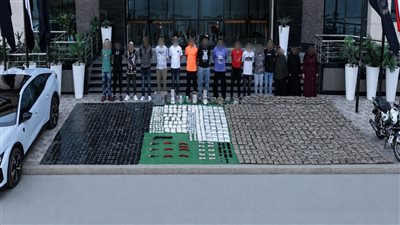ضبط بؤر إجرامية قبل ترويج «طن مخدرات» بقيمة 200 مليون جنيه بالجيزة|صور