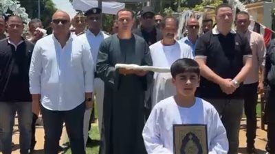بالصور.. الكفن ينهي سلسال الدم في سمالوط بالمنيا 