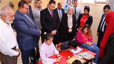 جولة بمركز رحمة في دمياط تؤكد دعم ذوي الإعاقة 