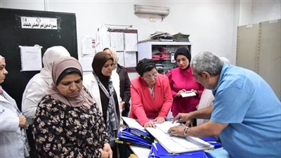 تفاصيل الجولة التفقدية لنائب وزير الصحة بالإسكندرية