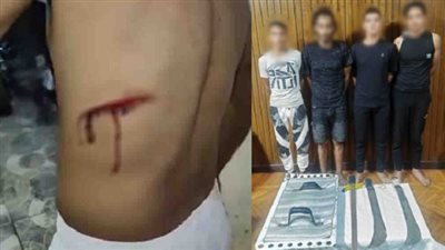 4 شباب يمزقون جسد صديقهم ويدمرون سيارة والده بالإسكندرية