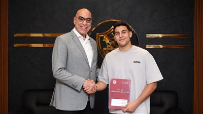الزمالك يتعاقد مع لاعب كرة اليد حمزة توكل،