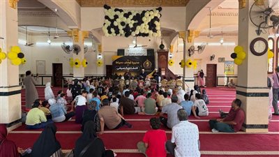 متابعة فعاليات البرنامج الصيفي بأوقاف دمياط وتكريم المتميزين في حفظ القرآن الكريم