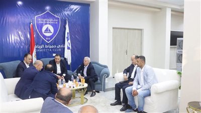 زيارة لمحافظ دمياط إلى نادي دمياط لمتابعة خطط التطوير ودعم الفريق الأول
