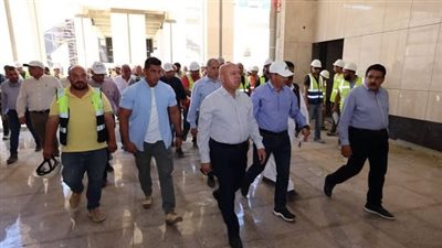 كامل الوزير يتفقد أعمال تنفيذ القطار الكهربائي السريع من مطروح إلى النوبارية