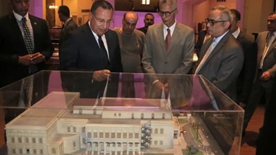 وزير التعليم العالي القائم بأعمال وزير الثقافة يتفقد دار الأوبرا ويوجّه بوضع خطة لتطوير ورفع كفاءة منشآت الدار