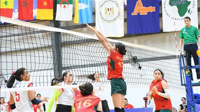 ناشئات تونس يهزمن المغرب بثلاثية نظيفة في بطولة إفريقيا للكرة الطائرة