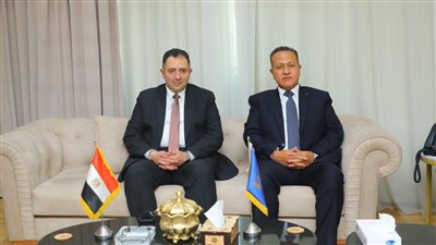 محافظ دمياط يزور مديرية الأمن لتهنئة اللواء وائل الأشوح واللواء ولاء ولي 