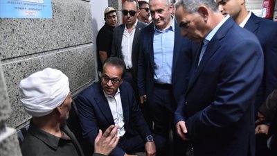 وزير الصحة يتفقد مشروع تطوير مستشفى أورام الإسماعيلية 
