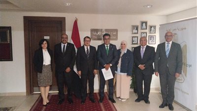 وفد حزب الوعي يلتقي مساعد وزير الخارجية للشئون الإفريقية لمتابعة مشروع دعم العلاقات المصرية الإفريقية