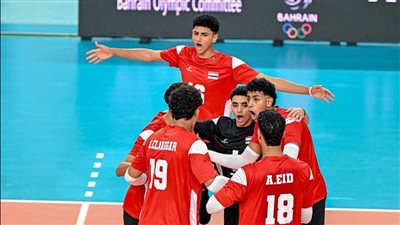 منتخب الناشئين يواصل انطلاقته القوية في البطولة العربية للكرة الطائرة بفوز أمام السعودية