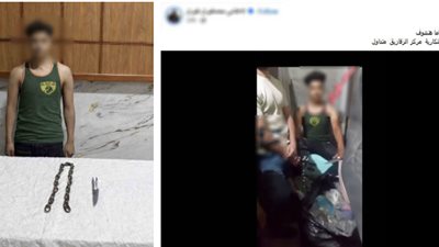 «الابن العاق».. الداخلية تضبط المتهم بتهديد والده بـ«سلاح أبيض وجنزير» في الشرقية