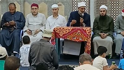 أوقاف دمياط تنظم أمسية دينية احتفالا بربيع الأنور في ميت أبو غالب