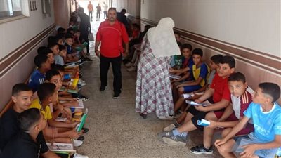 تعليم دمياط تختبر المتقدمين للمدرسة الإعدادية الثانوية الرياضية بكفر سعد على مدار أسبوع