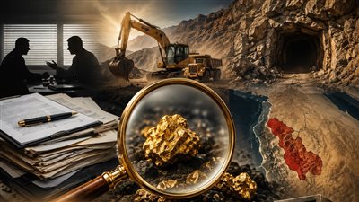 التنقيب عن الذهب في شلاتين 