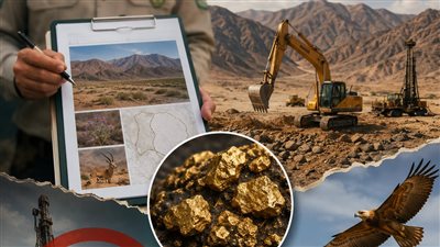 التنقيب عن الذهب في شلاتين 