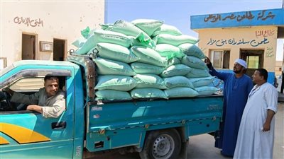 ضبط 7.5طن دقيق بلدي مدعم وطن عسل أسود خلال حملة مفاجأة بالمنيا 