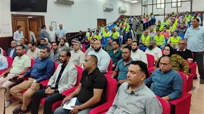 مديرية العمل تطلق مبادرة«سلامتك تهمنا» للعاملين بشركة مياه الشرب بالمنيا 
