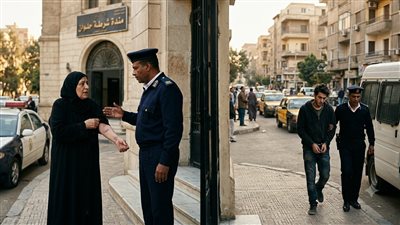 شاب مستهتر يعتدي بالضرب على والدته