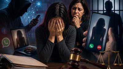 تهديد بصور خاصة وابتزاز مالي