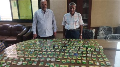 بالصور..ضبط 270 بطاقة و2.1طن دقيق مدعم و1150 رغيفًا قبل تسريبها للسوق السوداء بالغربية 