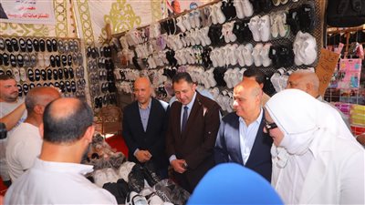 معرض السنانية بمياط يوفر احتياجات الطلاب استعدادا للعام الدراسي الجديد بأسعار مناسبة
