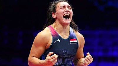 سمر حمزة تتأهل إلى نهائي المصارعة في دورة ألعاب البحر المتوسط
