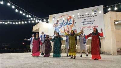 عروض الفلكلور والتراث تتوج ختام فعاليات شاطئ الفن برأس البر ودمياط الجديدة