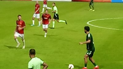 لقطة من مباراة الاتحاد السكندري وسيراميكا كليوباترا 