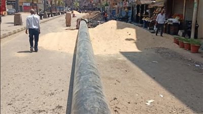 استبدال شبكات المياه القديمة بأخرى عالية الكثافة لتطوير مرافق الأقصر