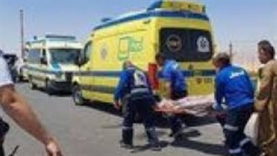مصرع شخص في حادث اليم اعلى طريق بقرية الشرقي بهجورة بقنا