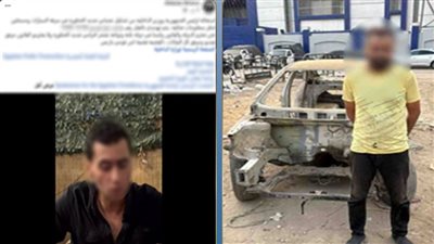 «جابله 5 عربيات حوادث يصلحهم خد واحدة رهينة».. تفاصيل القبض على أشهر سمكري بالجيزة