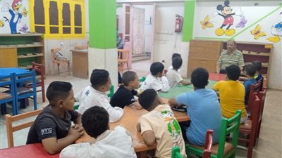 «المخترع الصغير».. ورشة حكي لتنمية خيال الأطفال بالمركز الثقافي للطفل بمنفلوط