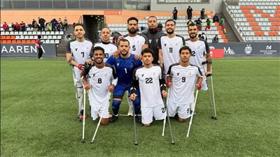 منتخب كرة القدم للساق الواحدة يتأهل لنهائى بطولة روسيا الدولية
