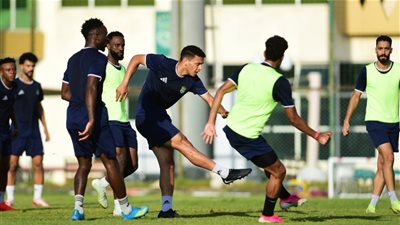 من تدريبات فريق الاتحاد السكندري 
