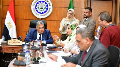 محافظ الدقهلية في الاجتماع الدوري مع أعضاء مجلسي النواب والشيوخ