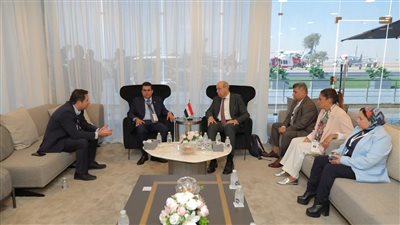 وزير الطيران يلتقي الرئيس التنفيذي للوكالة الوطنية للطيران 