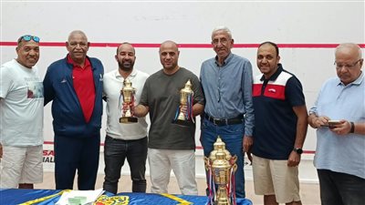 فريق وزارة الشباب والرياضة يحصد برونزية الاسكواش في أولمبياد الشركات