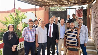 في أول أيام الدراسة.. وزير التعليم يتفقد 3 مدارس بالغربية