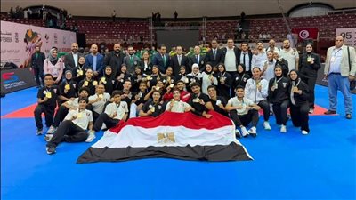 وزير الرياضة يهنئ منتخبات مصر للكاراتيه بعد التتويج ببطولة إفريقيا بالجزائر