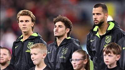 جوليان ألفاريز يرفع وتيرة استعداداته للحاق بديربي مدريد