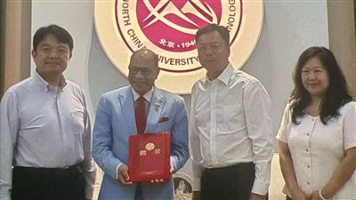 أحمد سلام أستاذًا زائرًا بجامعة شمال الصين للتكنولوجيا في بكين