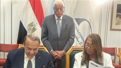 خالد فودة يشهد توقيع اتفاقية تعاون بين الاتحاد المصري للدارتس ونادي بايونيرز بالإسكندرية