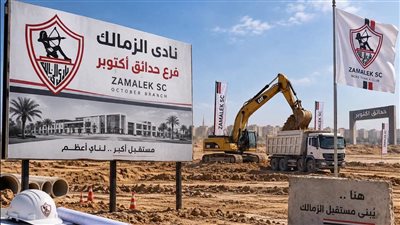  مفاجأة بشأن فرع الزمالك الجديد في حدائق أكتوبر